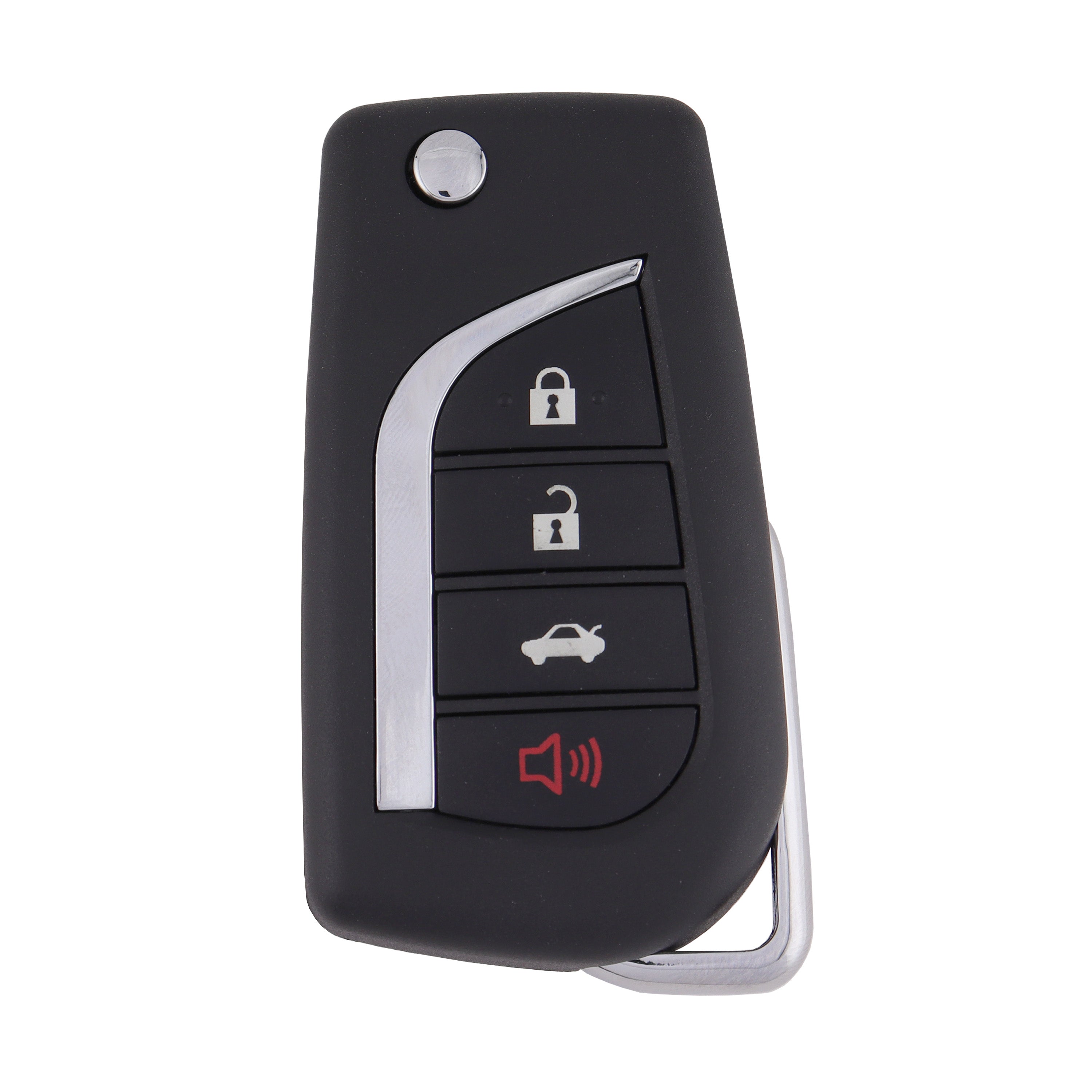 Remote Car Flip Key Blank 4 Button Shell/Case/Enclosure To Suit Toyota