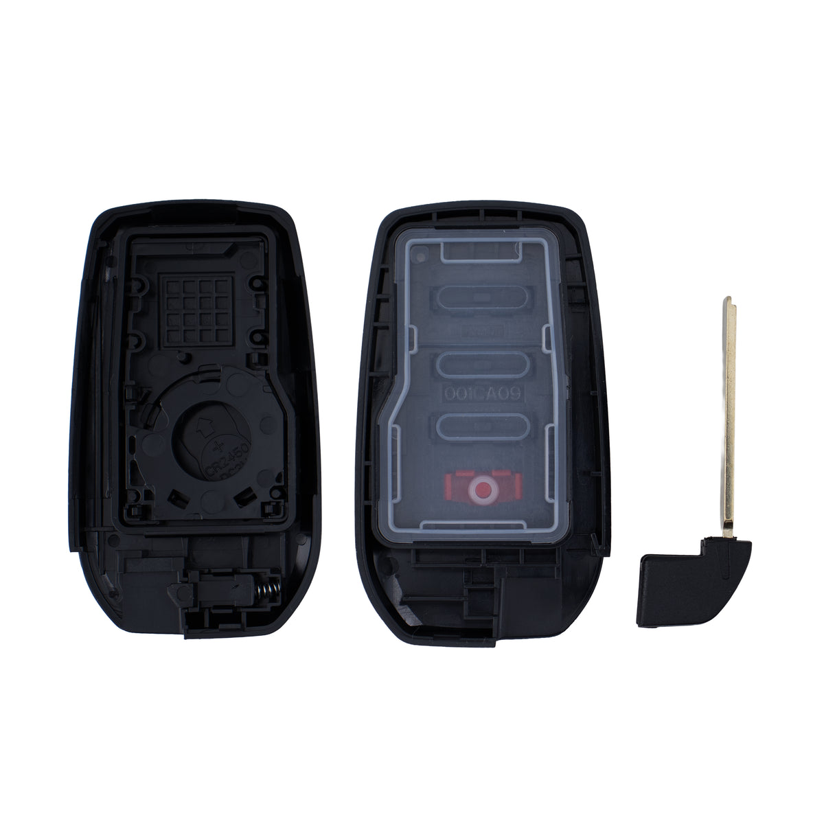 Smart remote key shell housing to suit Toyota Landcruiser 300 series