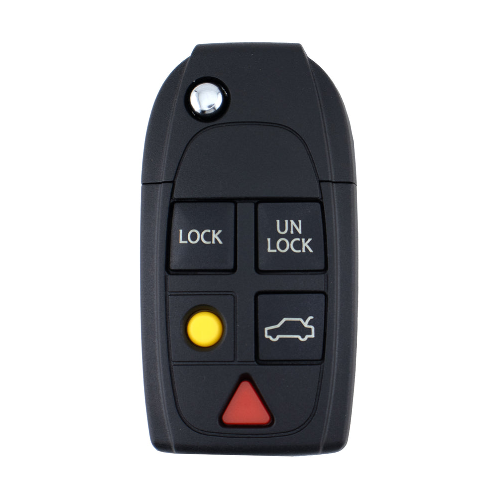 Volvo compatible 5 button NE66 remote flip Key housing