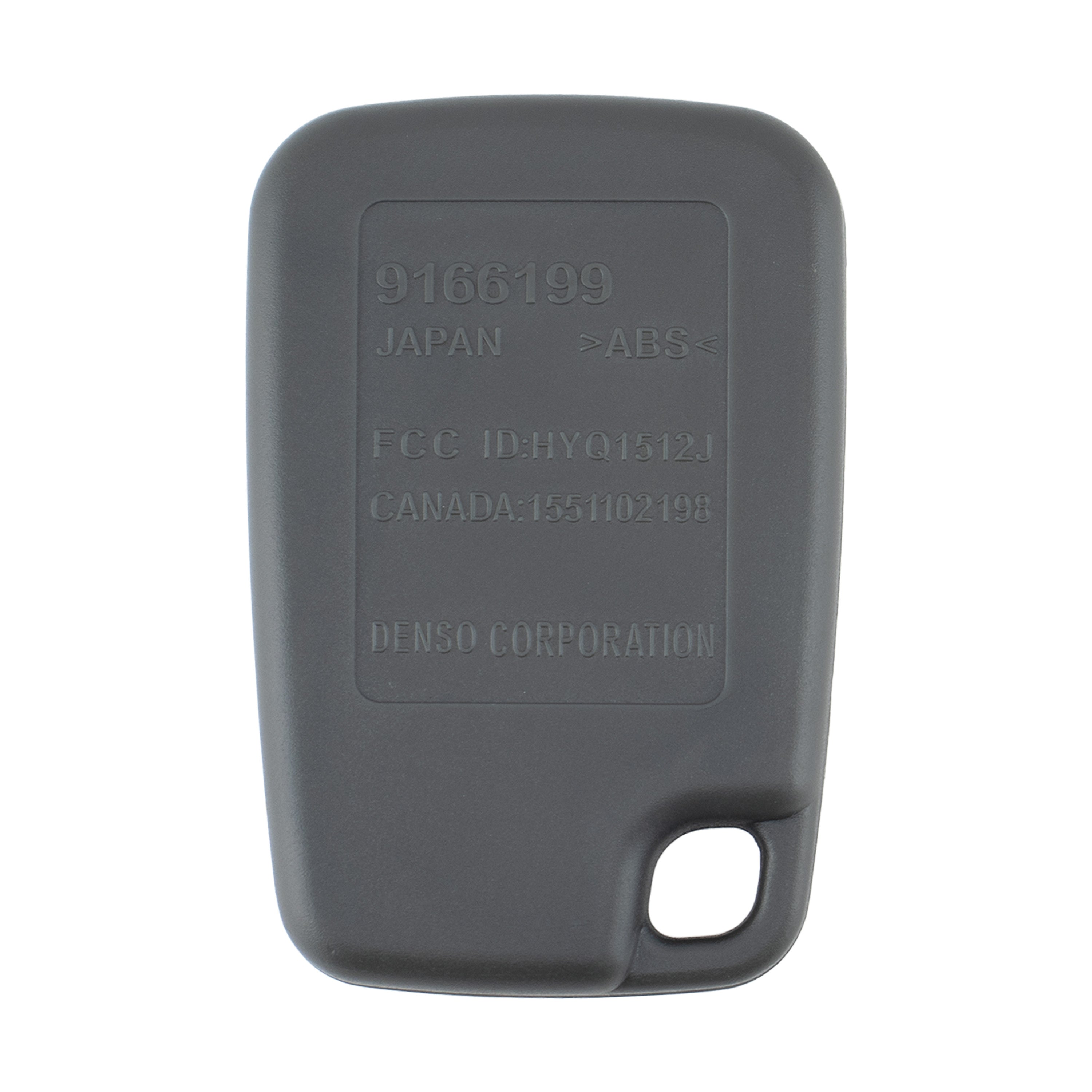 Volvo compatible 3 button remote housing