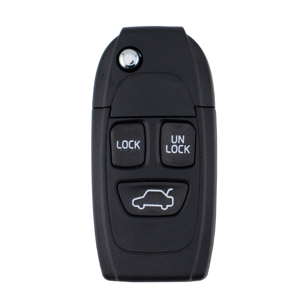 Volvo compatible 3 button NE66 remote flip Key housing