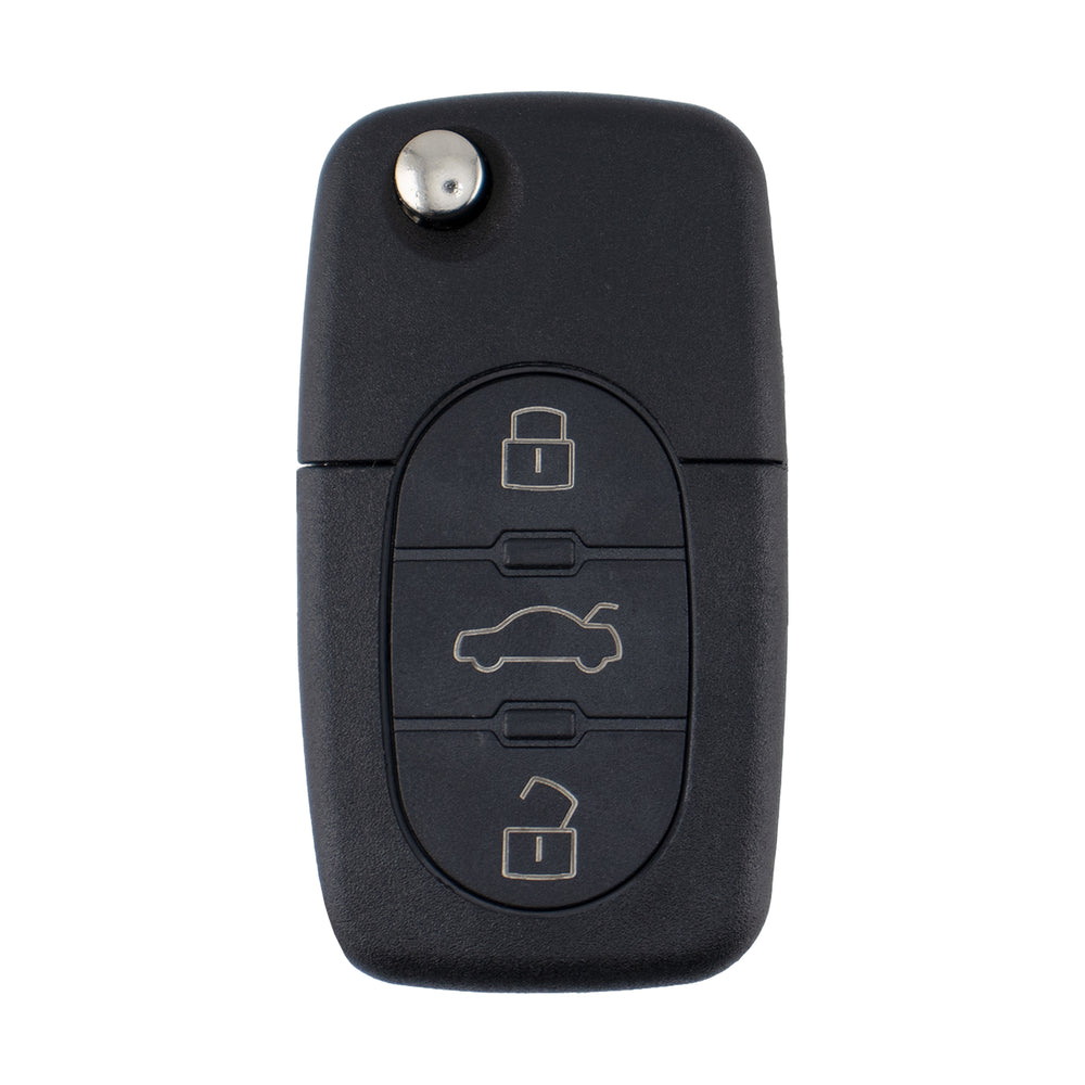 VW compatible 3 button HU66 remote flip Key housing