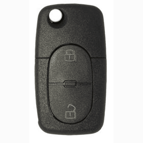 VW compatible 2 button HU66 remote flip Key housing