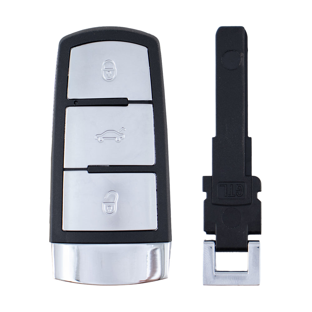 VW compatible 3 Button Remote Key Housing