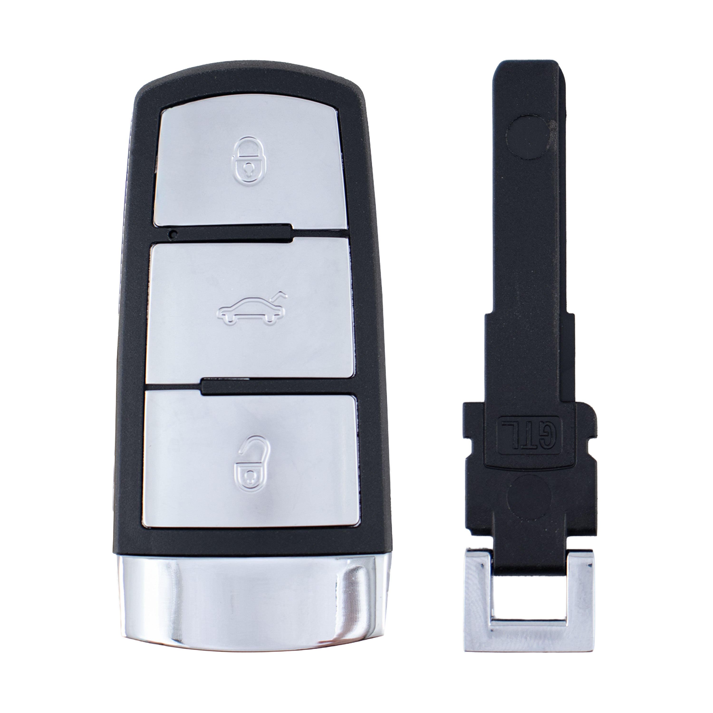 VW compatible 3 Button Remote Key Housing