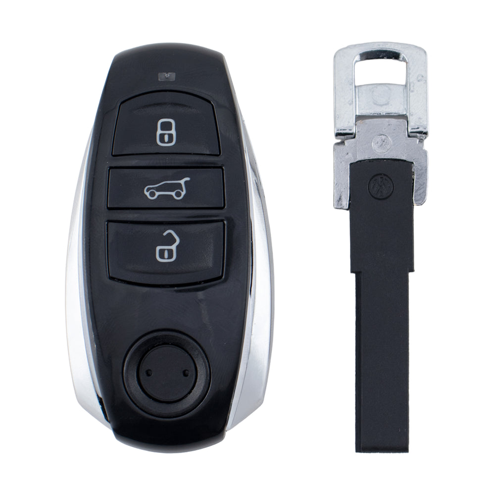 VW Compatible 3 button Smart remote Housing