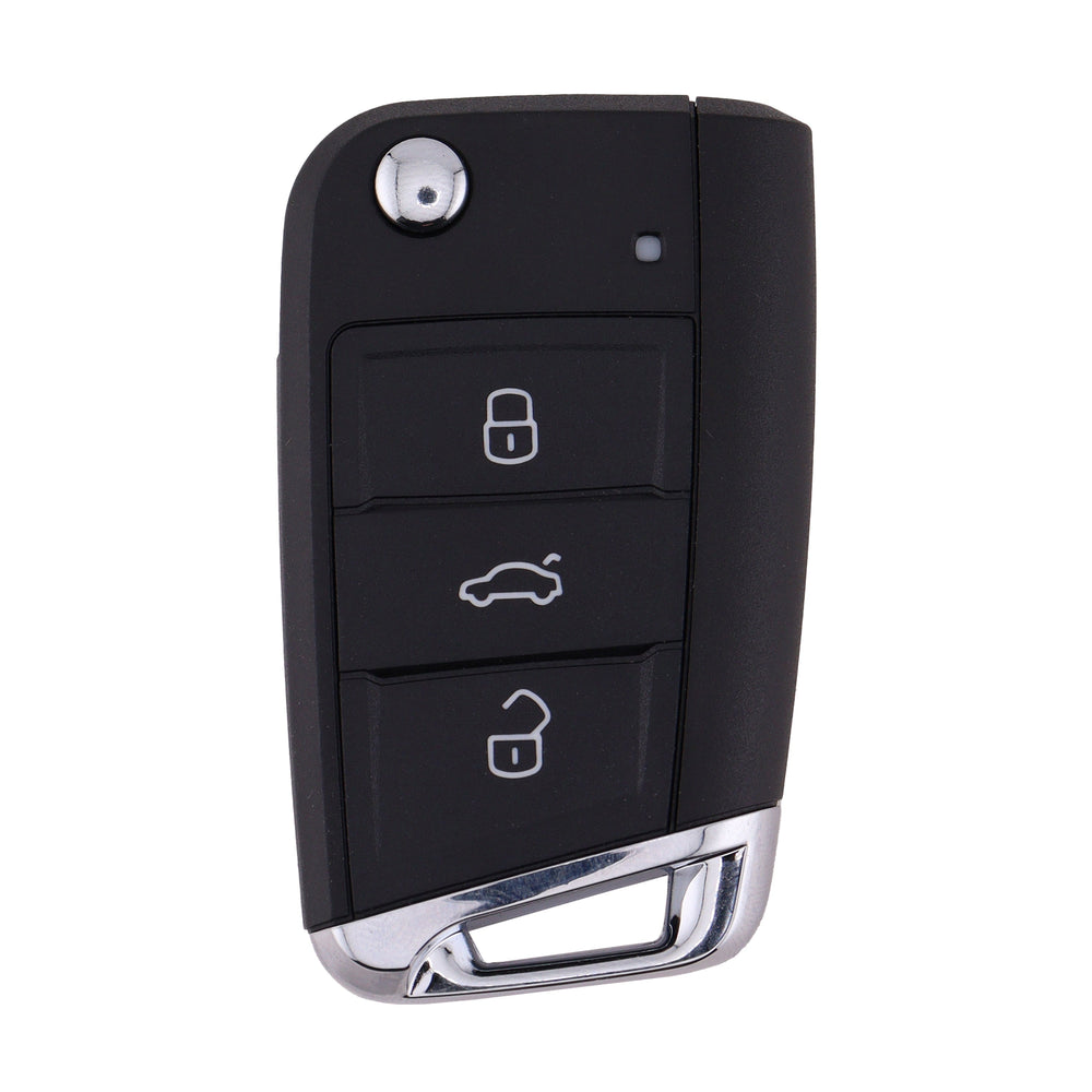 Replacement Blank Car Key/Shell To Suit Volkswagen with HU162 Blade