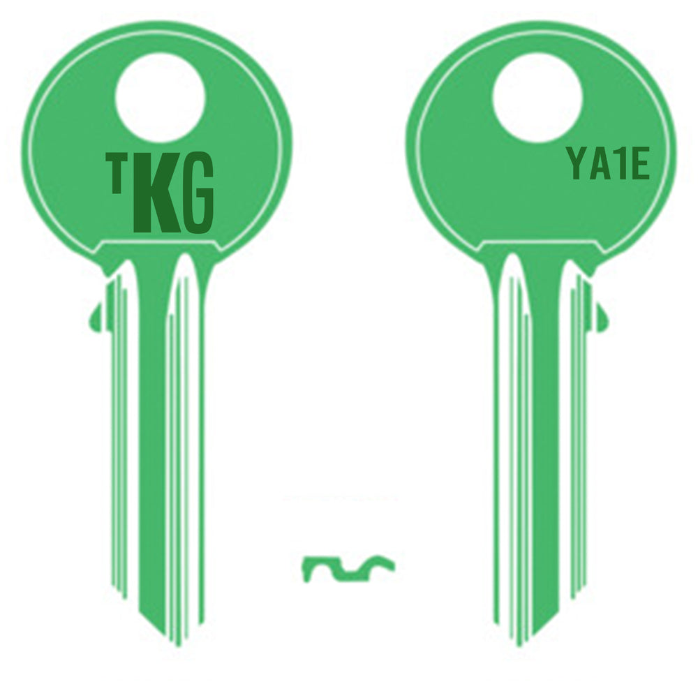 YALE YA1E Brass Green
