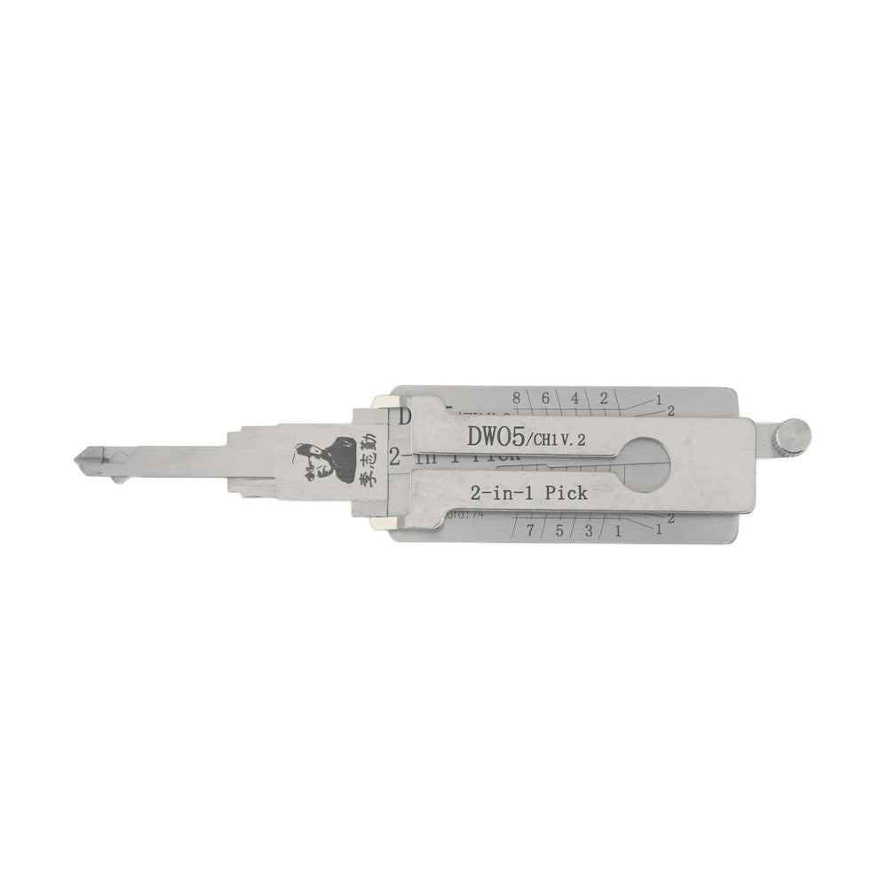 Original Lishi pick to suit Daewoo - DW05 / CH1 - Dr/Bt