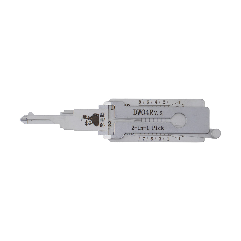 Original Lishi pick to suit Daewoo / Holden - DW04R - Dr/Bt