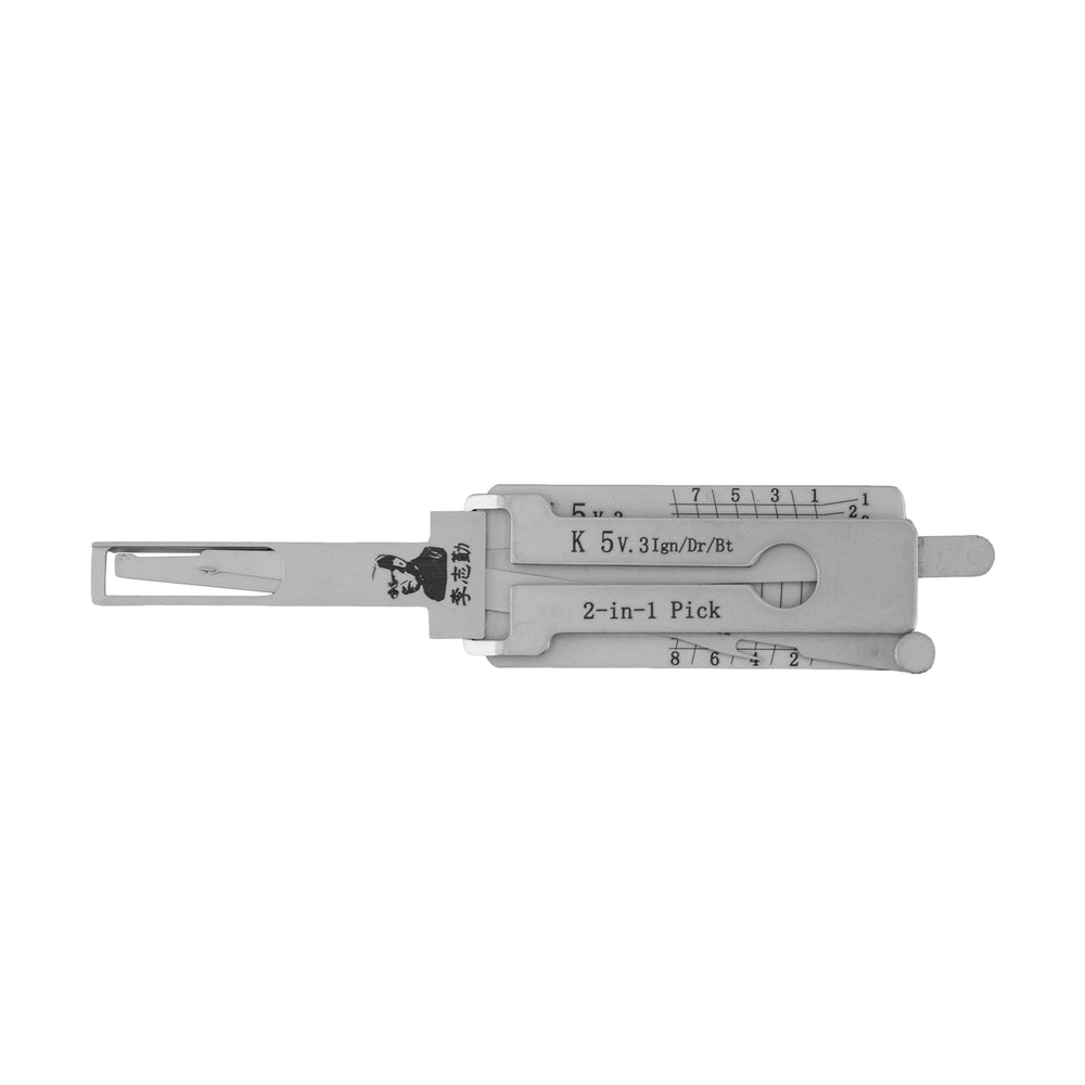 Original Lishi pick to suit Hyundai / Kia - K5 / KIA9 - Ign/Dr/Bt