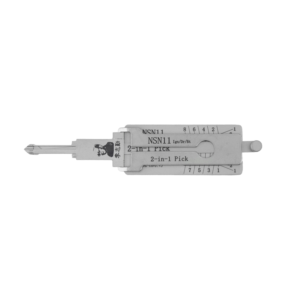 Original Lishi pick to suit Nissan - NSN11 - Ign/Dr/Bt