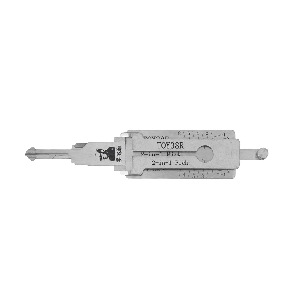 Original Lishi pick to suit Toyota - TOY38R / DH4R - Dr/Bt