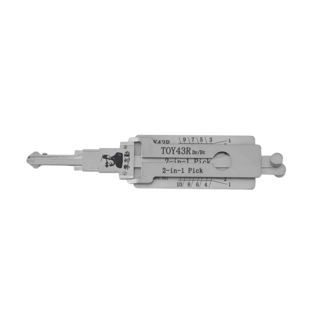 Original Lishi pick to suit Isuzu - TOY43R - Dr/Bt