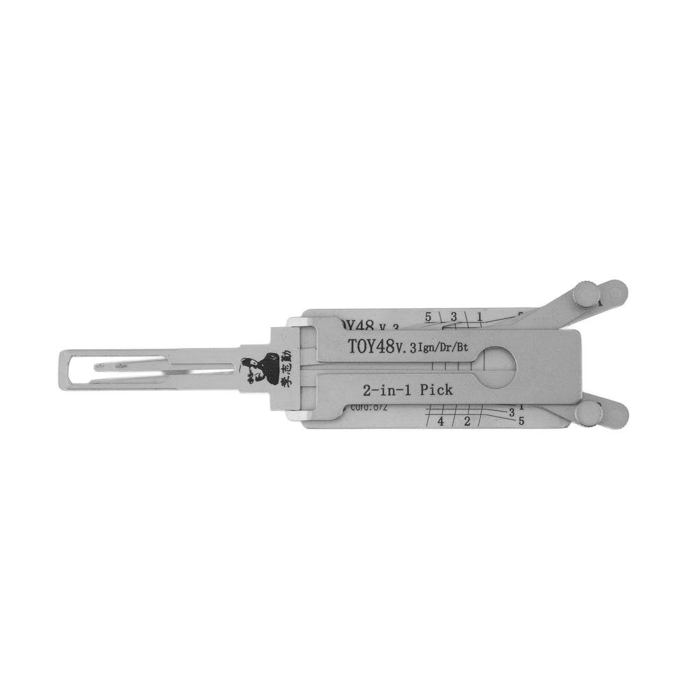 Original Lishi pick to suit Toyota - TOY48 - Ign/Dr/Bt