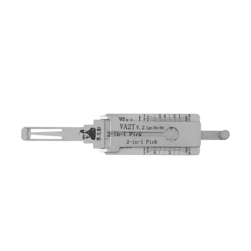 Original Lishi pick to suit Peugeot / Citroen / Renault - VA2T - Ign/Dr/Bt