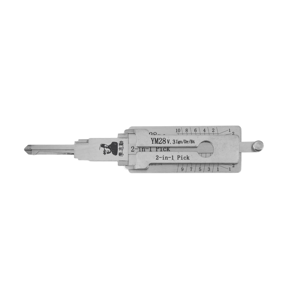 Original Lishi pick to suit Holden - YM28 - Ign/Dr/Bt