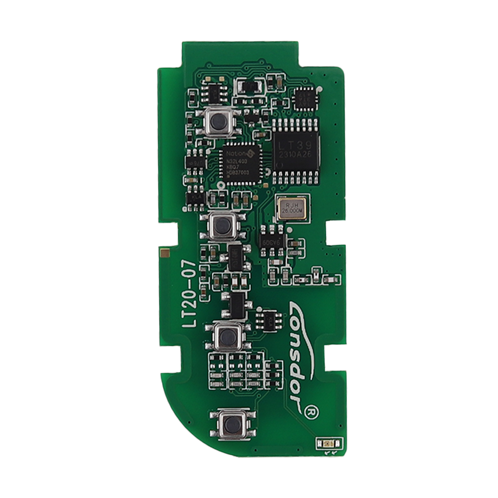 Lonsdor LT20-07 Universal Smart Remote PCB 8A for Lexus 4 Buttons 314.35MHz