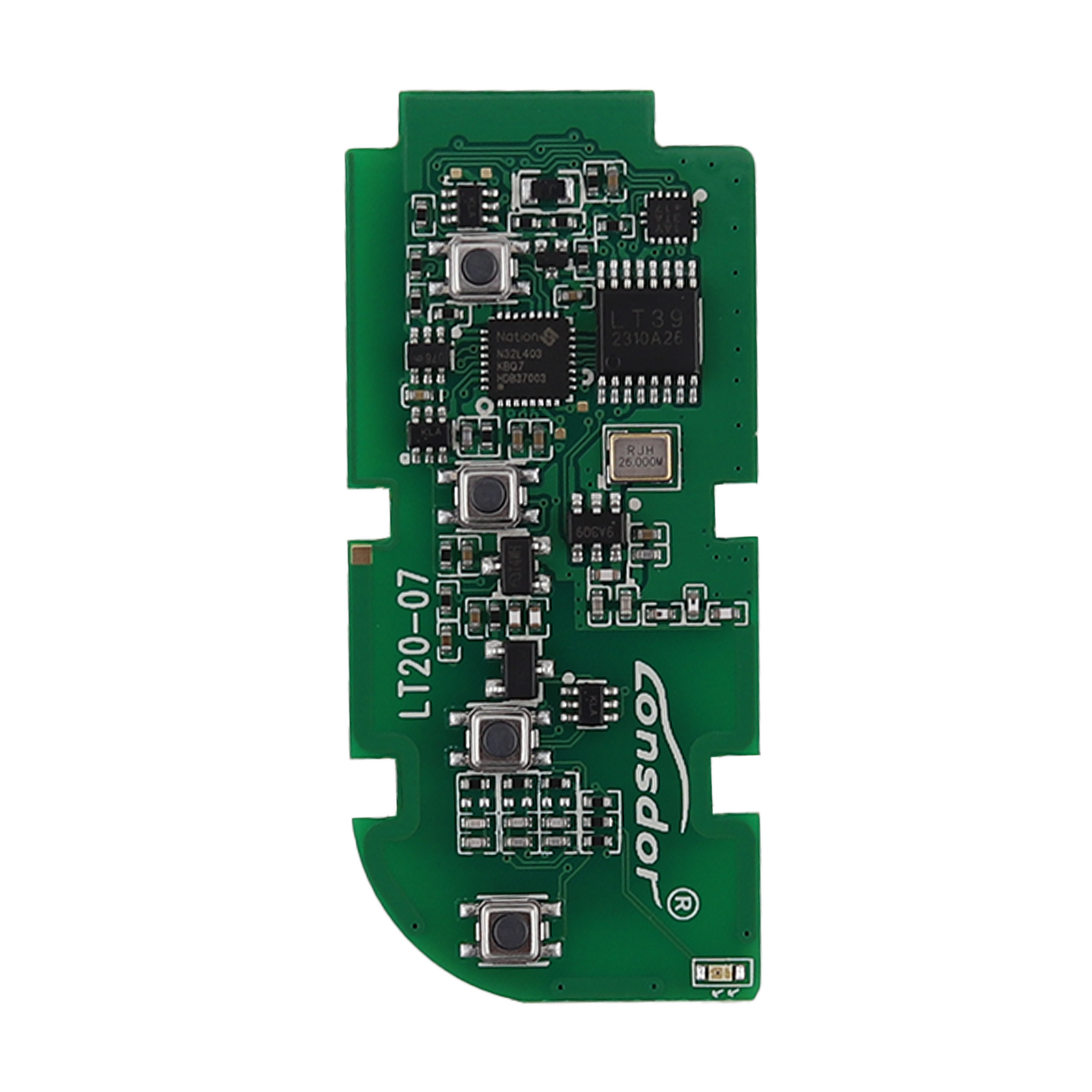 Lonsdor LT20-07 Universal Smart Remote PCB 8A for Lexus 4 Buttons 314.35MHz