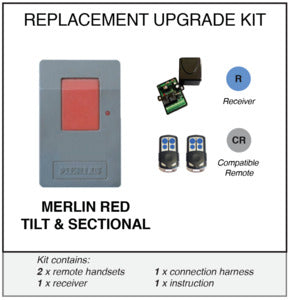 Upgrade Kit to suit Merlin Red Tilt a Door