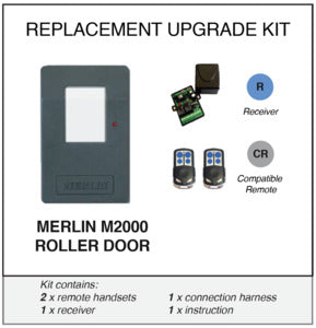 Upgrade Kit to suit Merlin White tilt and sectional