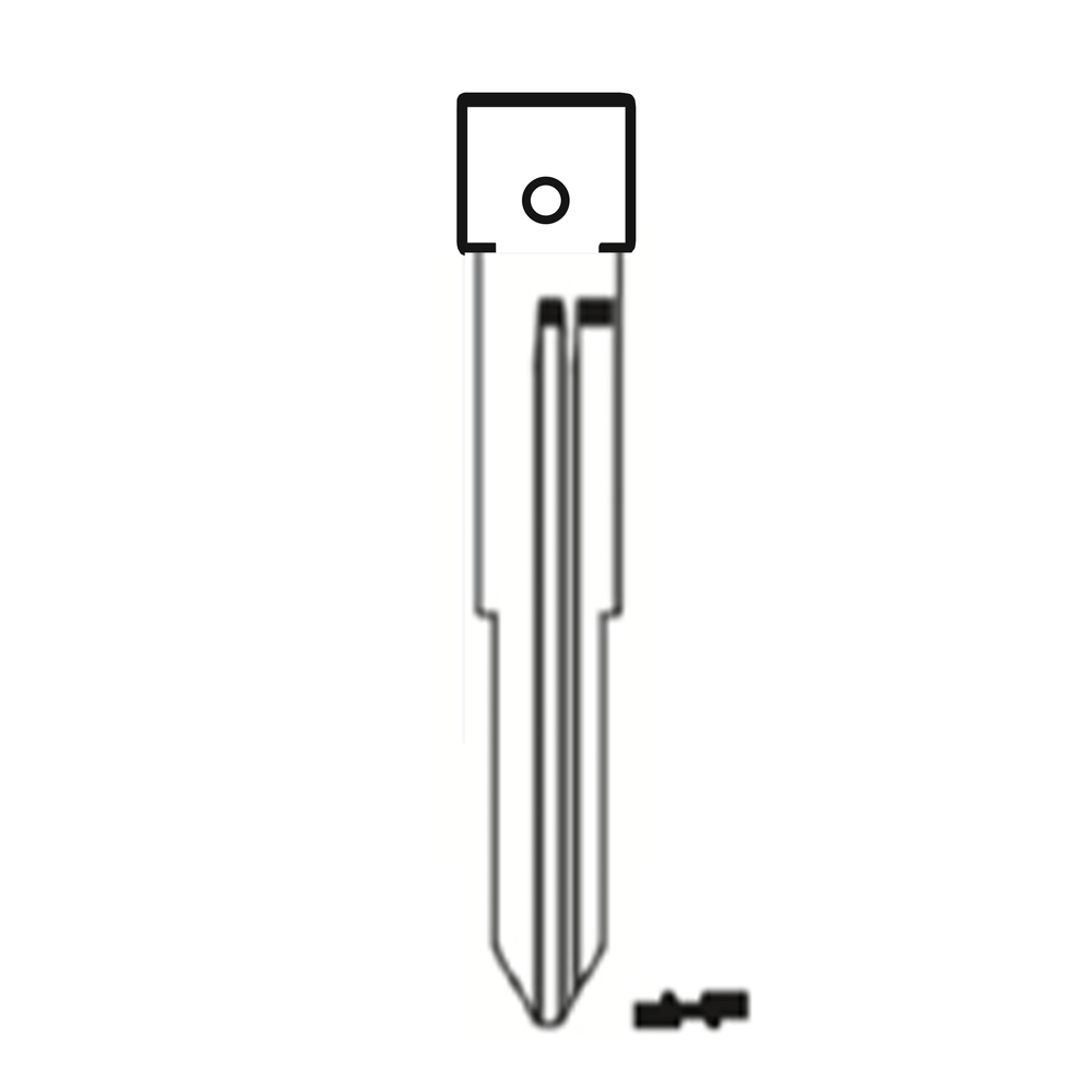 MFK/Transponder/Chip Key Blade to suit Honda HON70