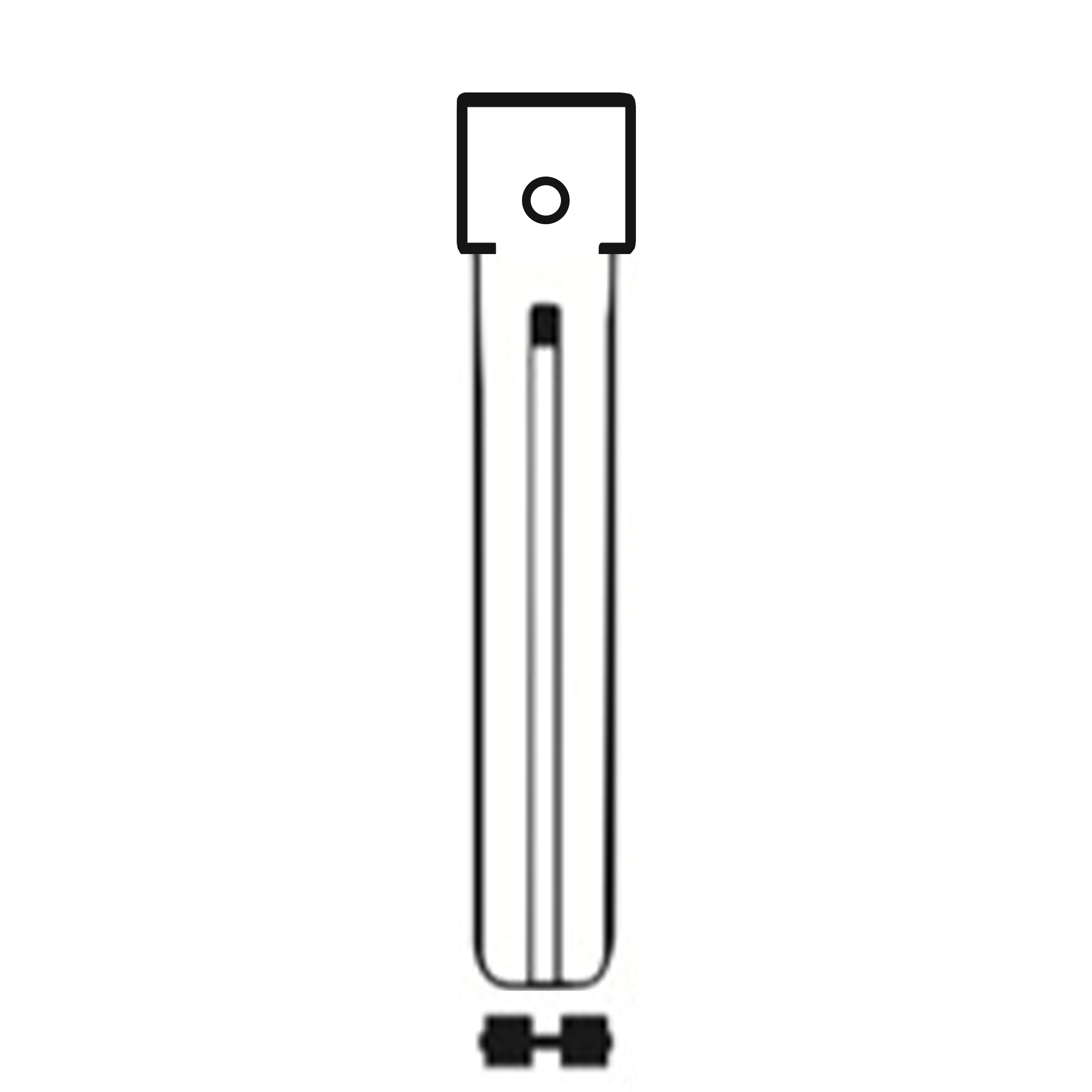 MFK/Transponder/Chip Key Blade to suit Lexus TOY48