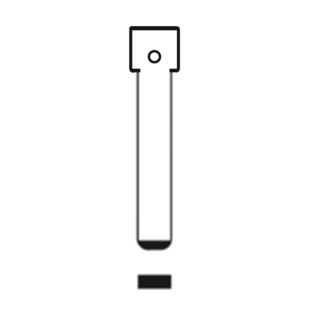 MFK/Transponder/Chip Key Blade to suit Citroen/Peugeot VA2
