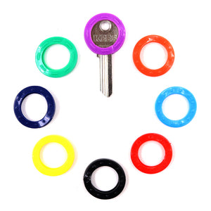 Plastic coloured key small 400 Units