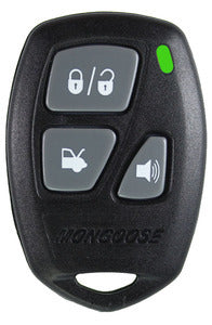 Mongoose 3 button remote Green LED 303MHz