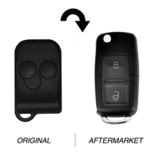 Ford compatible Falcon 2 button flip Key F021 Smart Lock remote