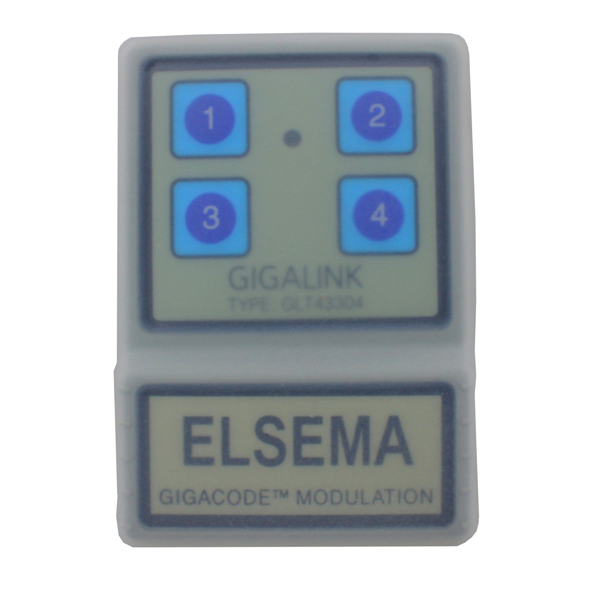 Genuine Elsema Gigalink 2 button remote handset 434MHz