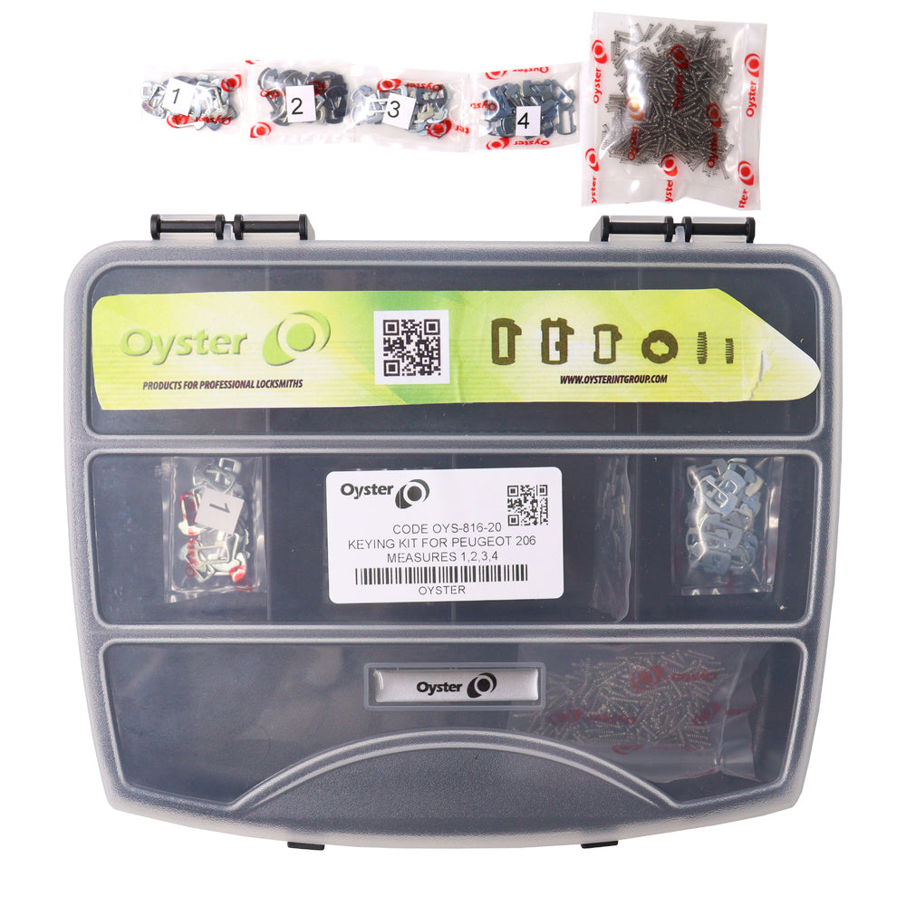 Peugeot Keying kit to suit NE72, 1, 2, 3, 4