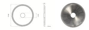 Steel Milling Cutter P01W Carbide To Suit BVO/SPC/REK/PKR DUO