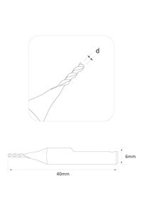 Solid Carbide End Mill Cutter To Suit Silca D709238ZB W101
