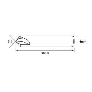 Solid Carbide Dimple Cutter To Suit Silca Futura 01DM/SD742867ZB