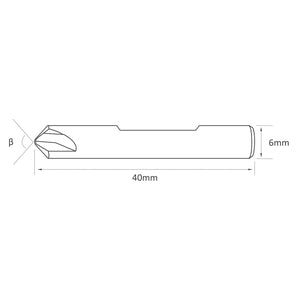 Solid Carbide Dimple Cutter To Suit Silca DW5100-0.8 W102