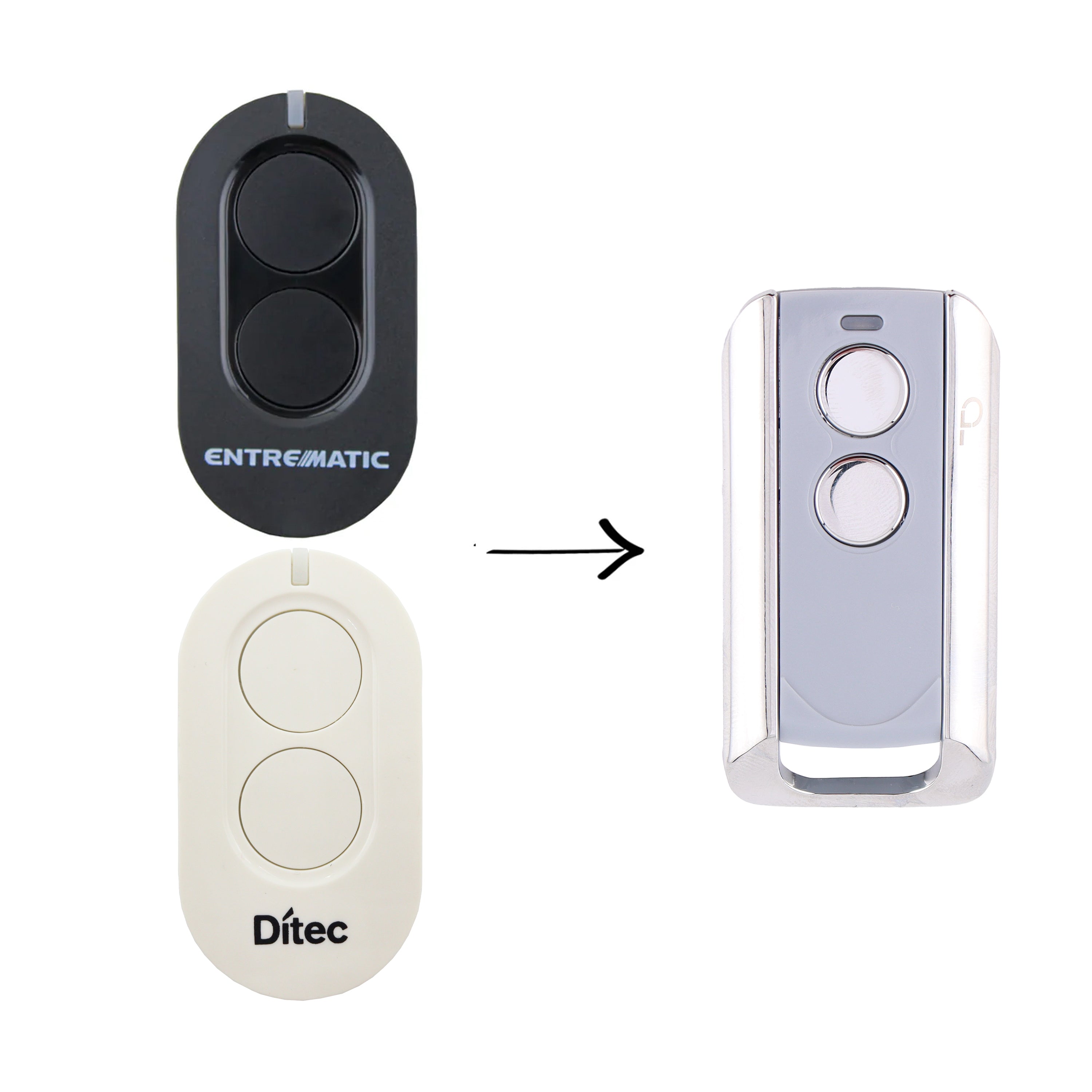 Genuine Ditec Slim2E-DC Gate Remote