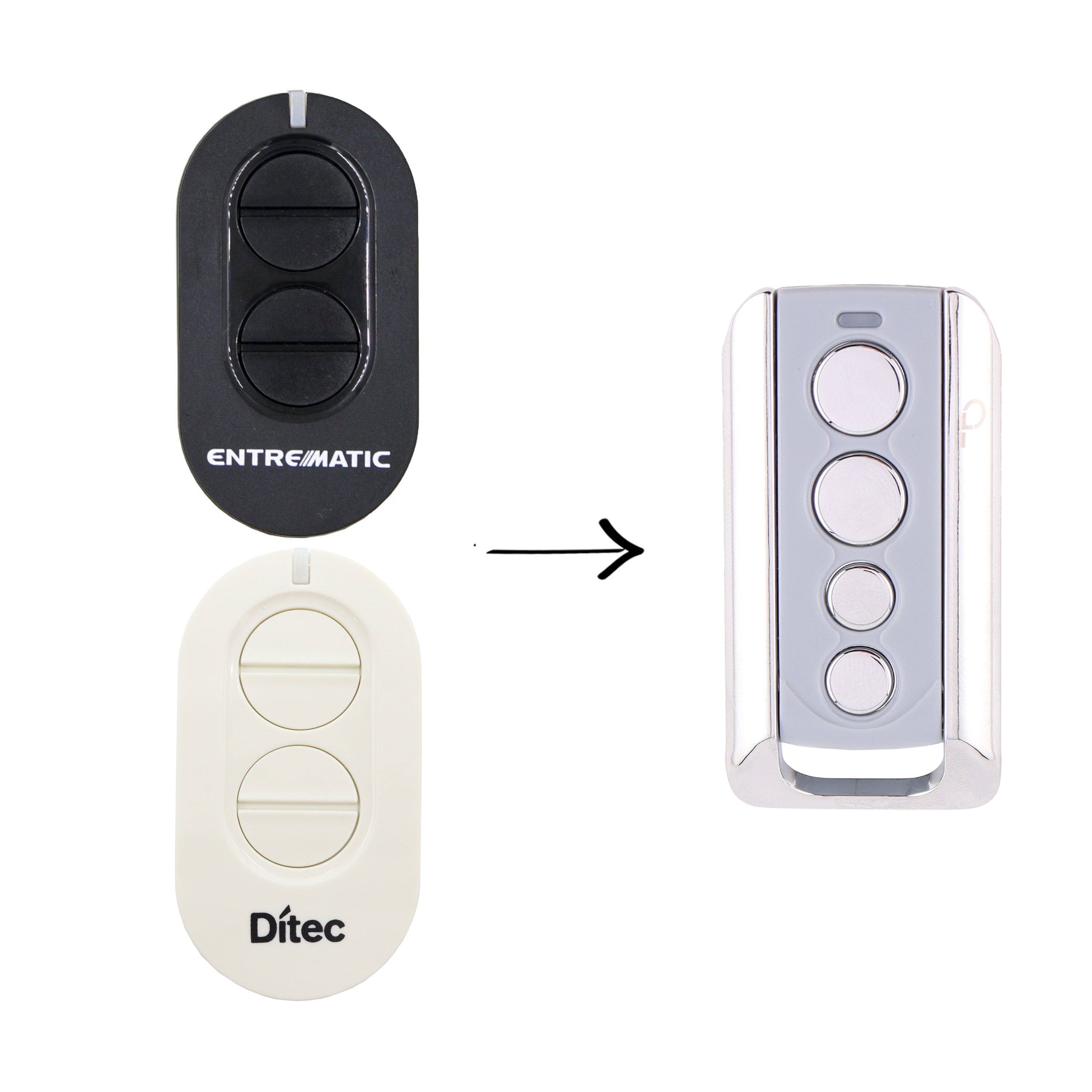 Genuine Ditec Slim4E-DC Gate Remote
