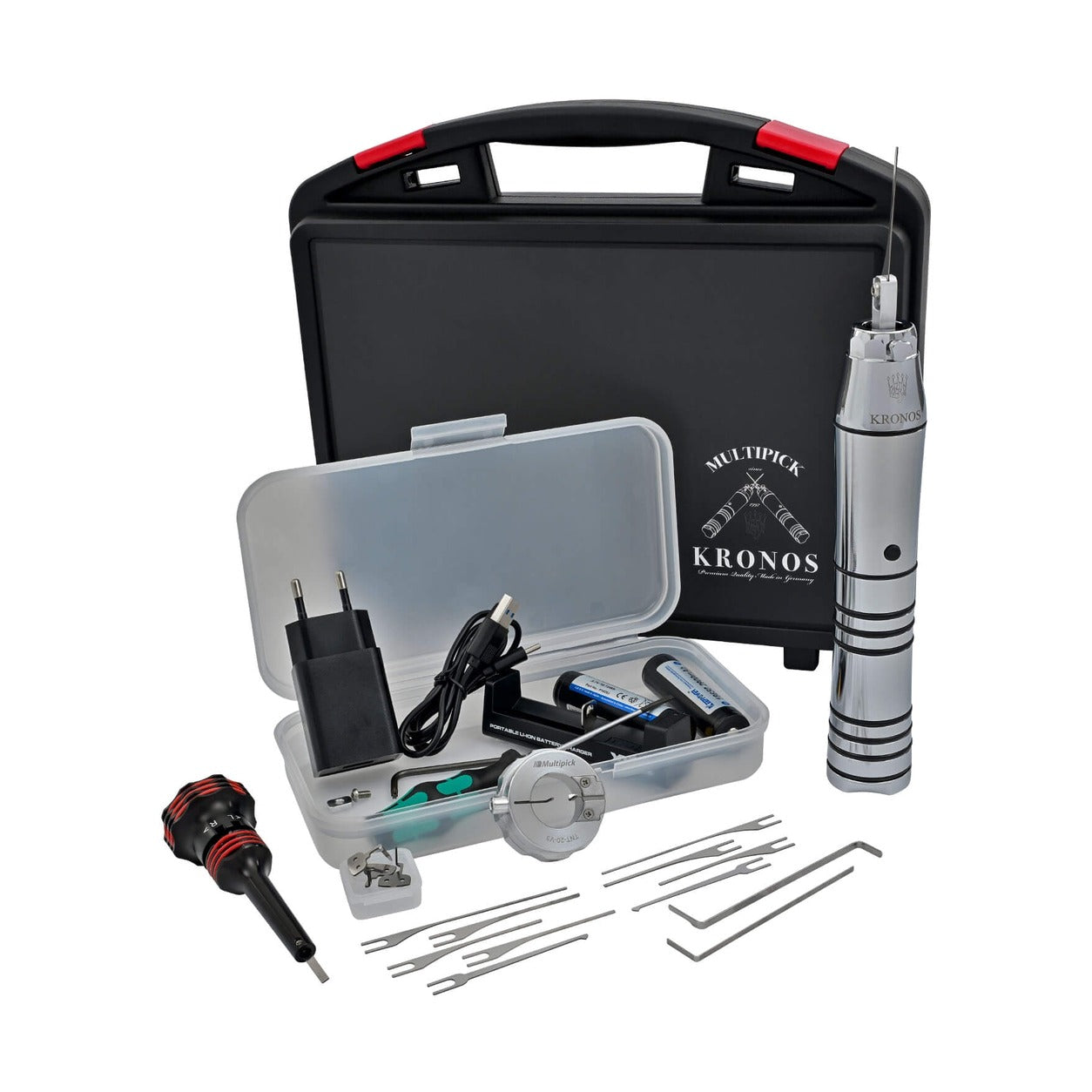 Multipick Kronos Complete Electric Lock Pick Set