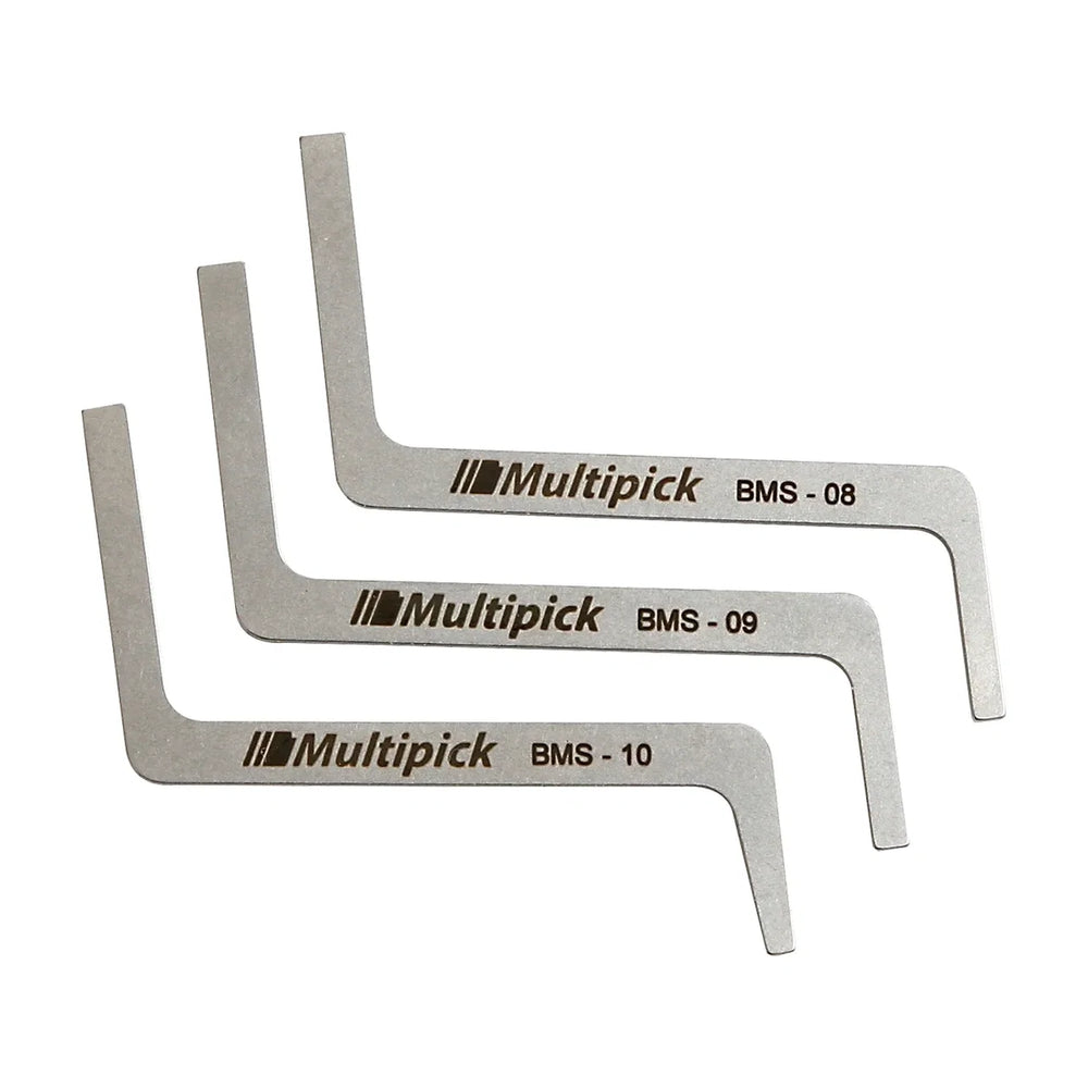 Multipick Dimple Pin Tension Wrench Set - 3pcs