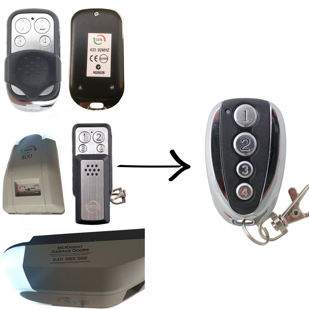 McKnight GDS800/GDS1000 GDS Genuine Garage Remote Control