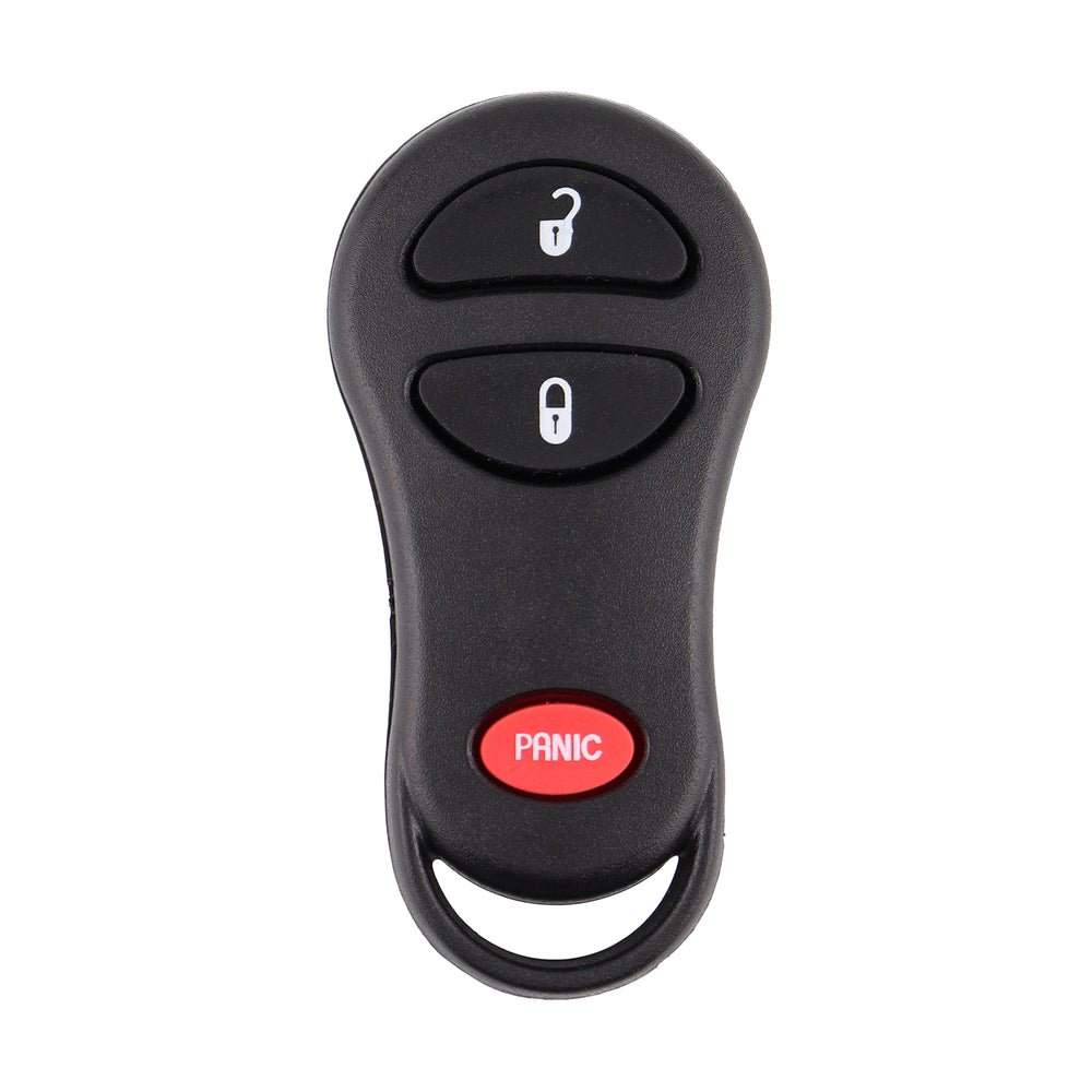 Chrysler Jeep compatible 3 button remote housing