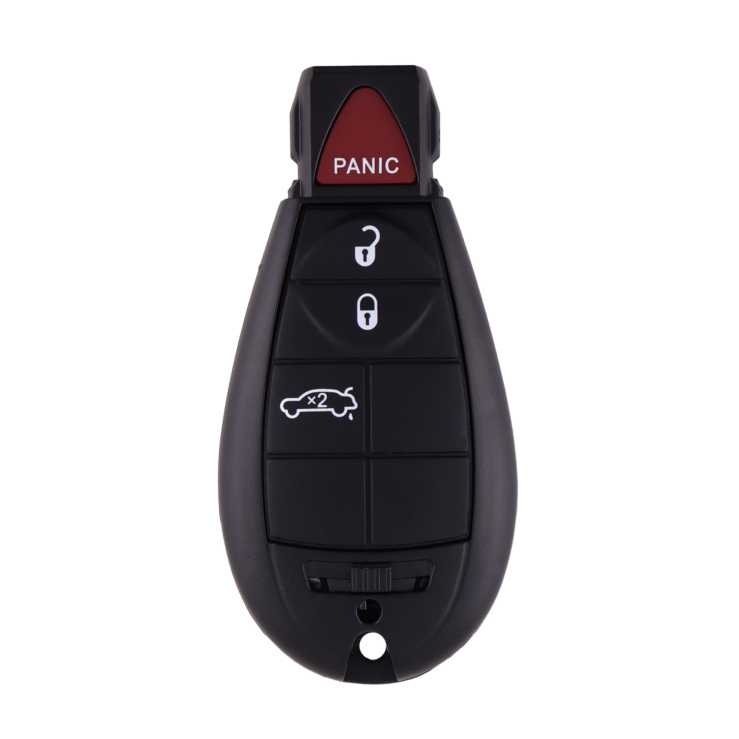 Chrysler Jeep compatible 4 button remote housing