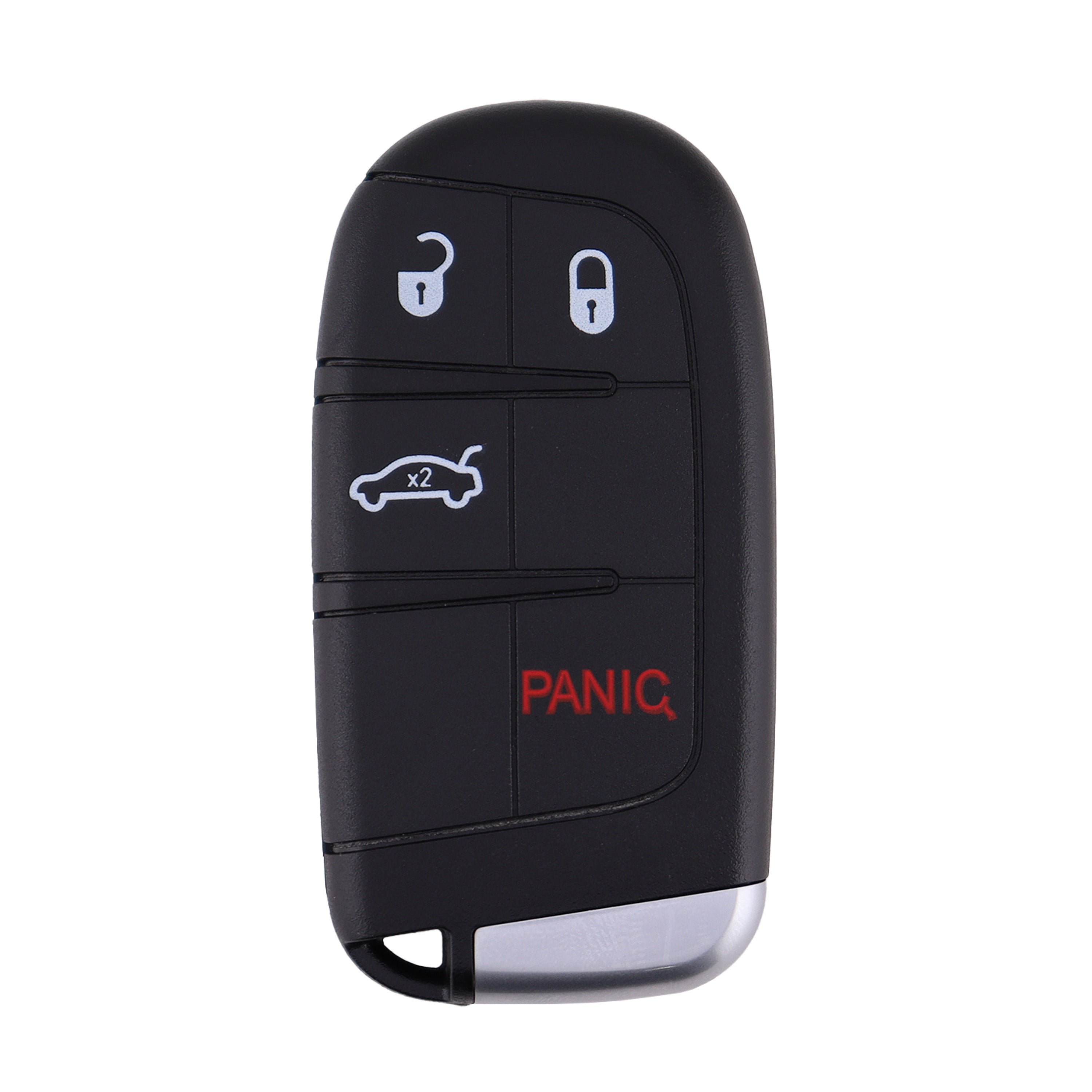 Chrysler Jeep compatible 4 button remote key housing