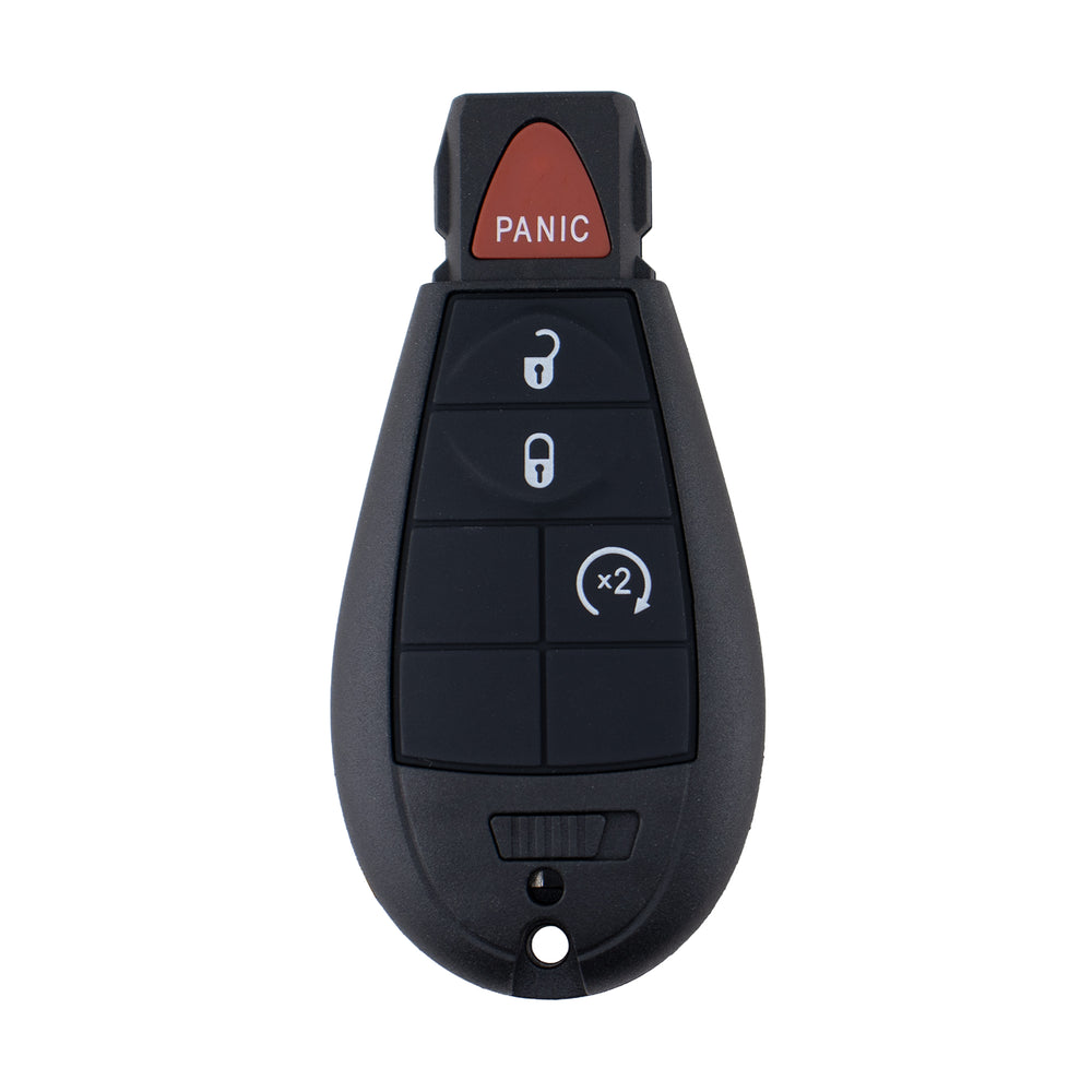 Chrysler Jeep compatible 4 button remote housing