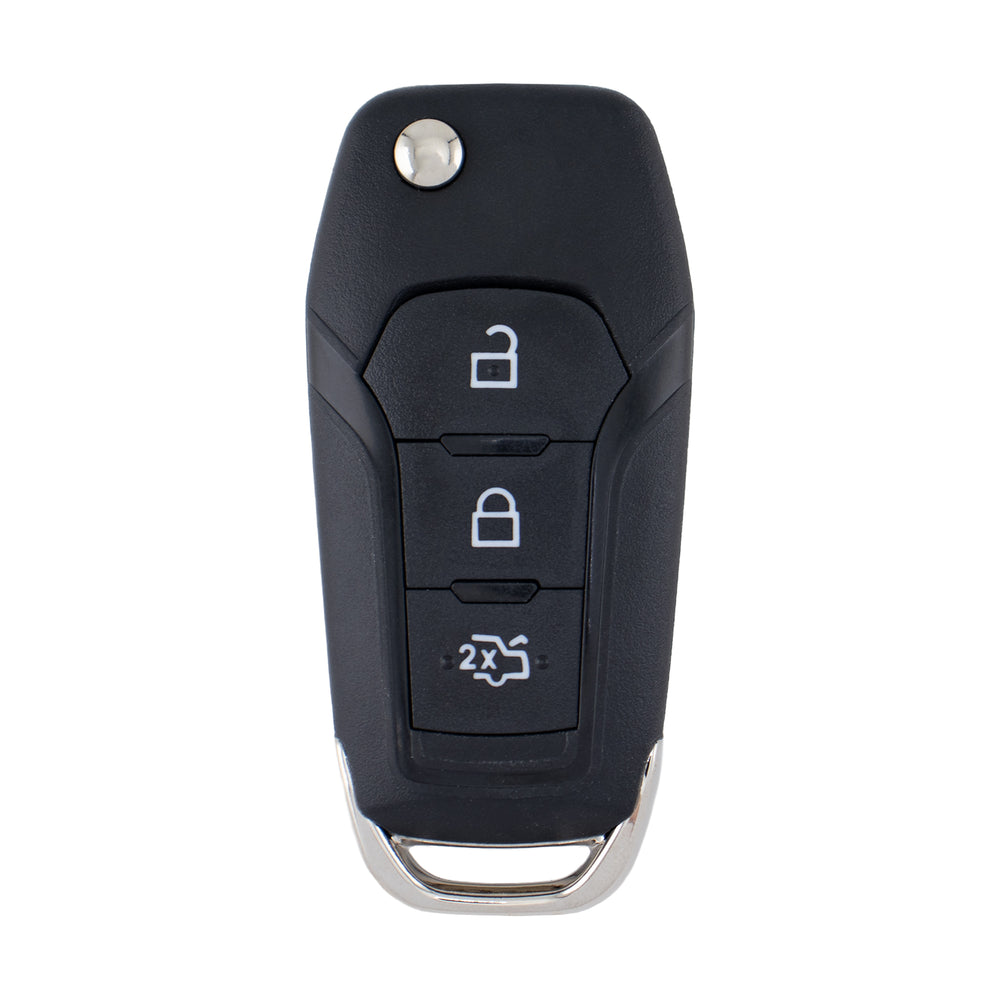 Ford compatible 3 button HU101 remote flip Key housing