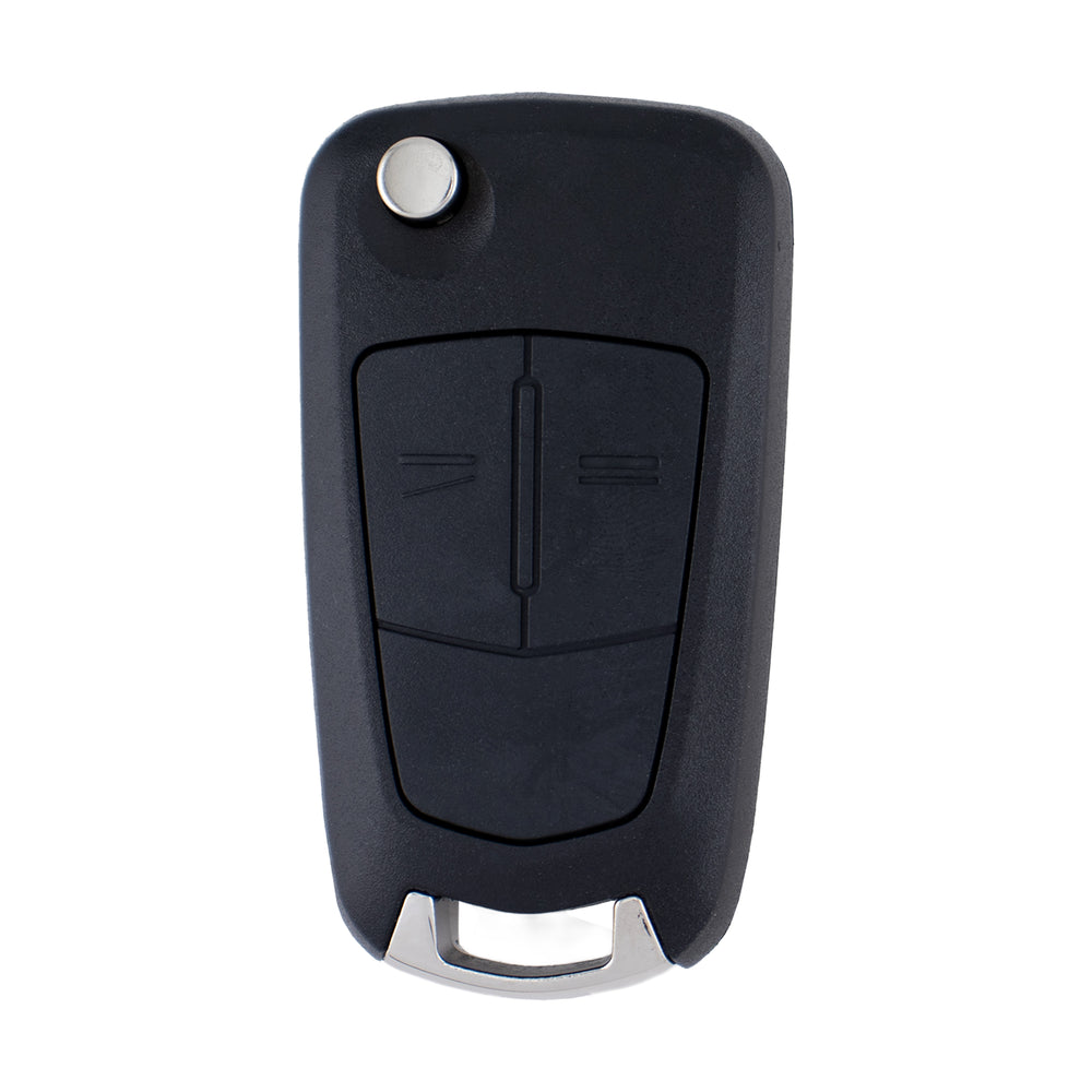 Holden Astra compatible 2 button HU100 flip Key housing