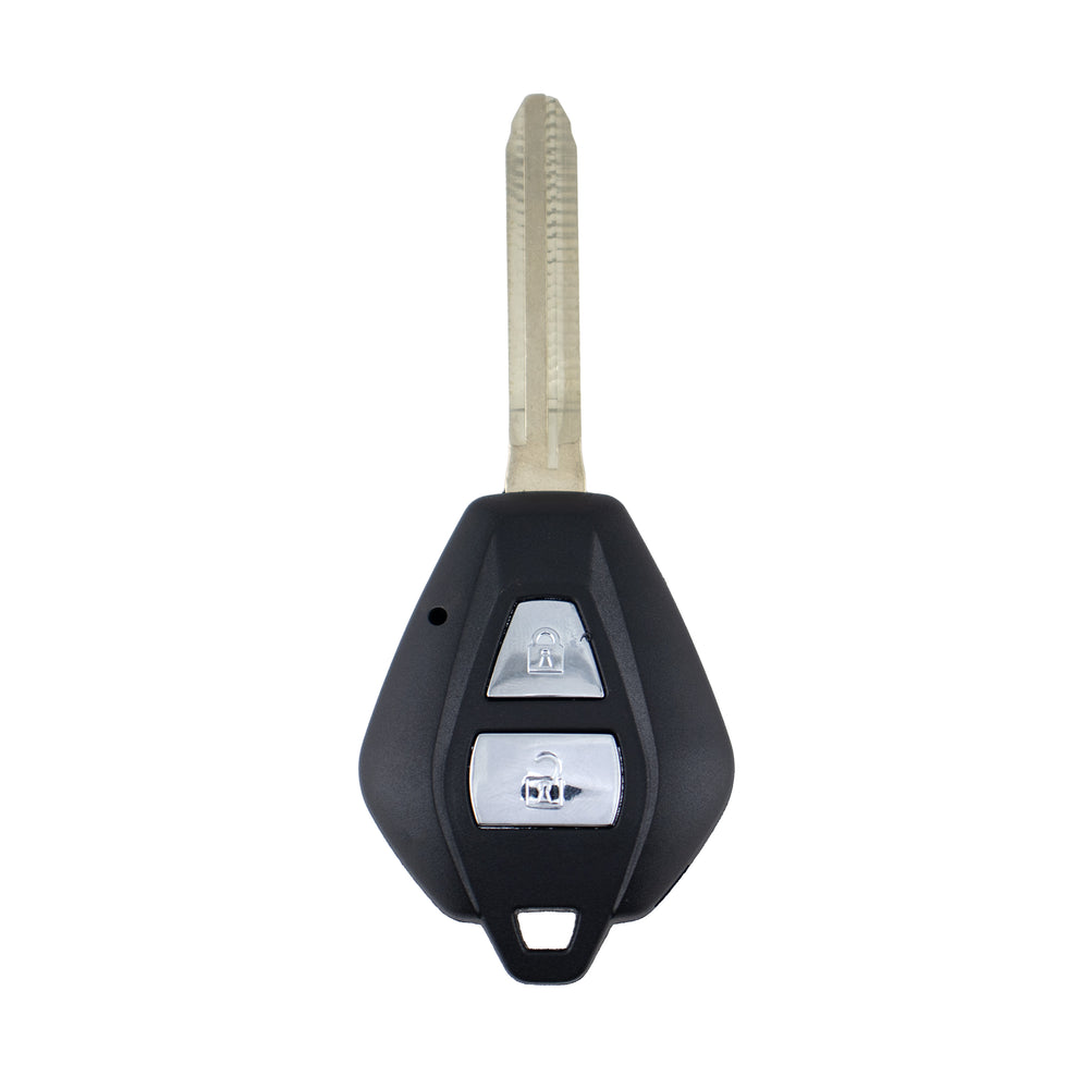 Isuzu compatible 2 button TOY43R remote Key housing