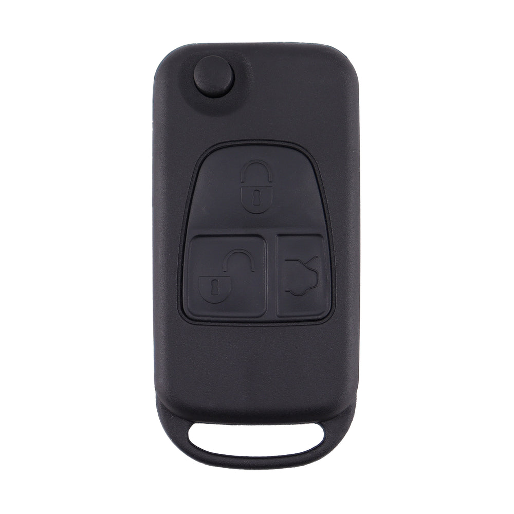 Mercedes compatible 3 button HU64 remote flip Key housing